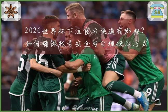 2026世界杯下注官方渠道有哪些?如何确保账号安全与合理投注方式