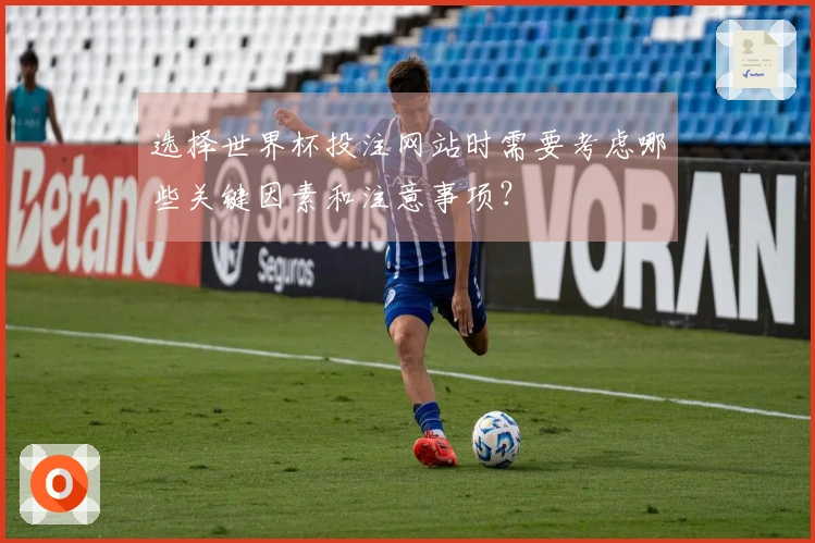 选择世界杯投注网站时需要考虑哪些关键因素和注意事项？